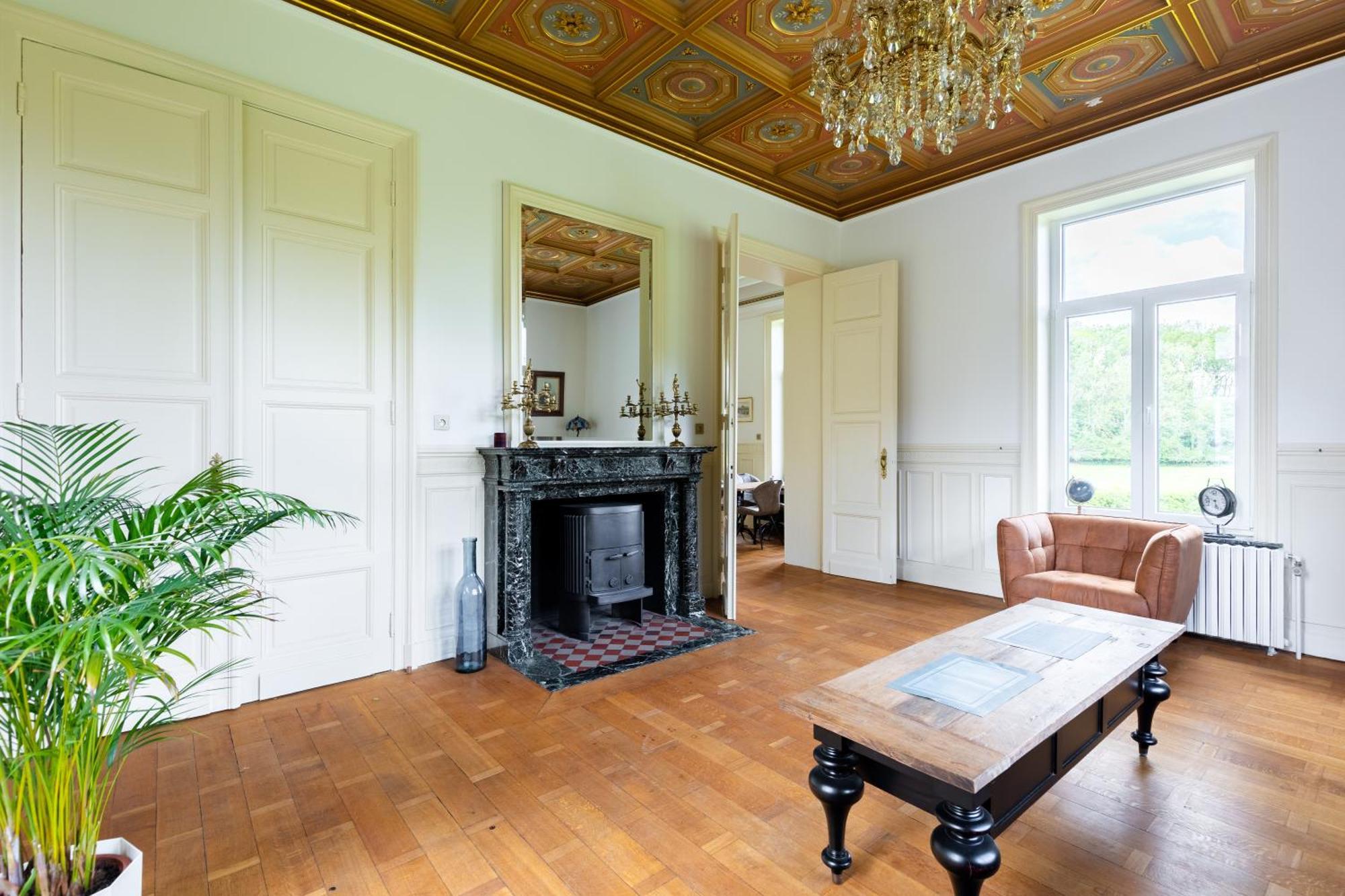 Suite Luxueuse Au Chateau De Saint Vitu 104 Tinlot Exterior foto